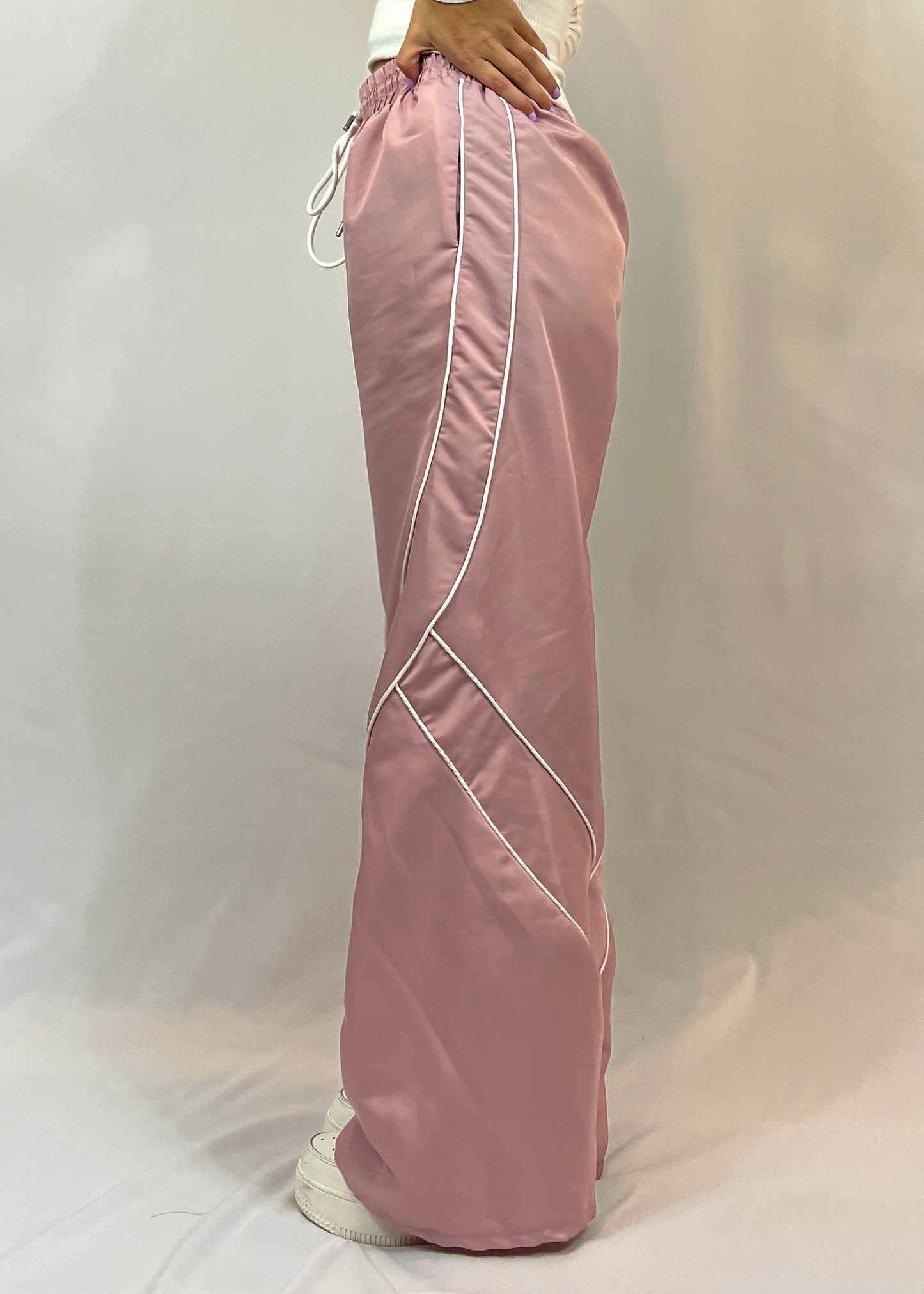 Pink Detailed Pants