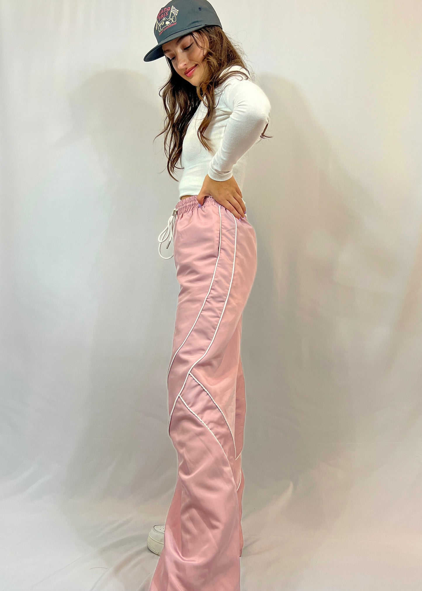 Pink Detailed Pants