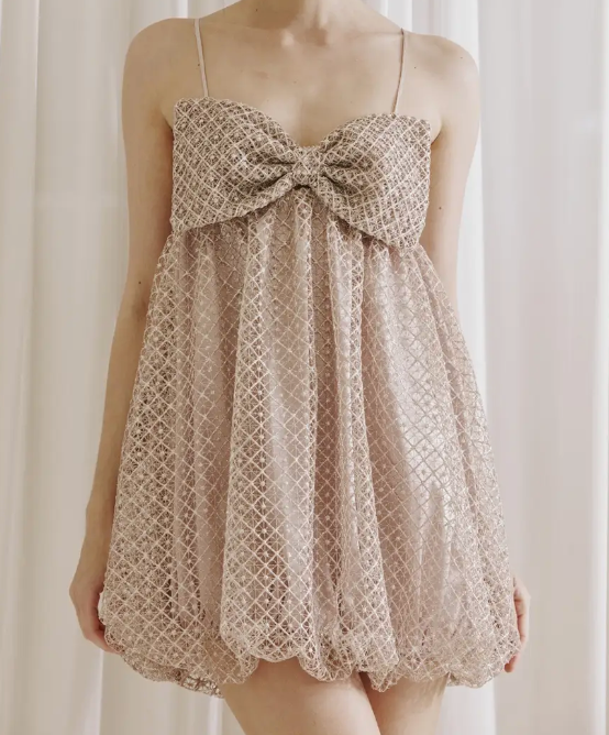 Glitter Mini Dress