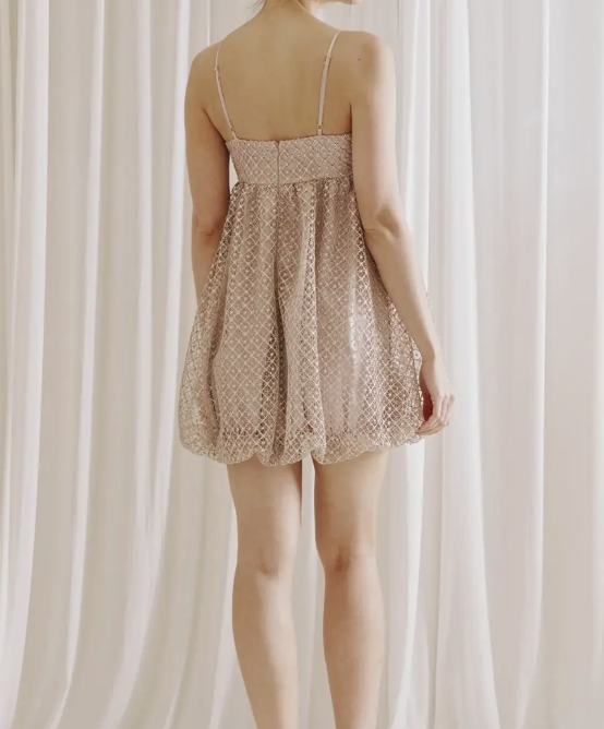Glitter Mini Dress