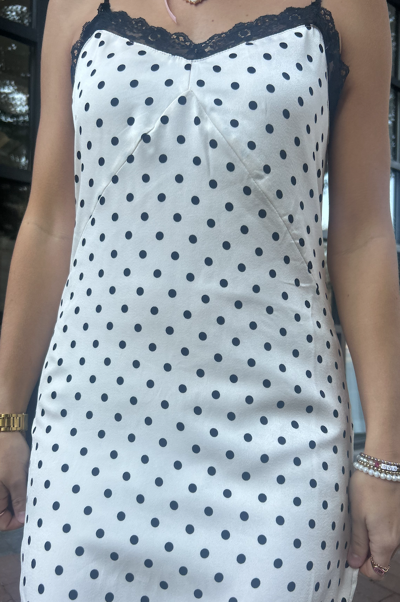Polka Dot Midi Dress
