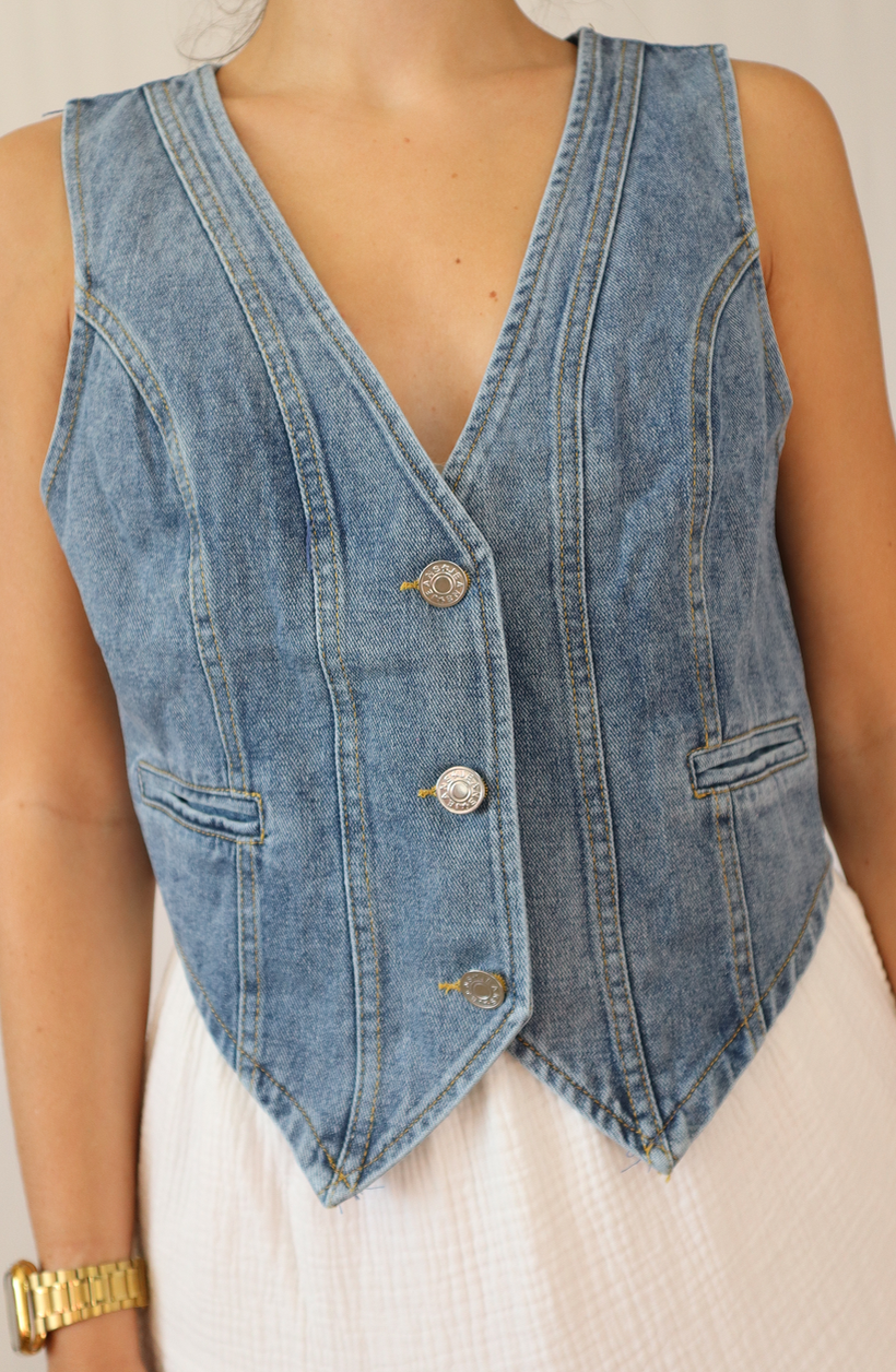 Denim Vest