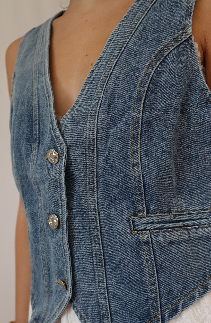 Denim Vest