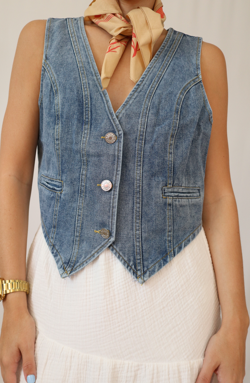 Denim Vest