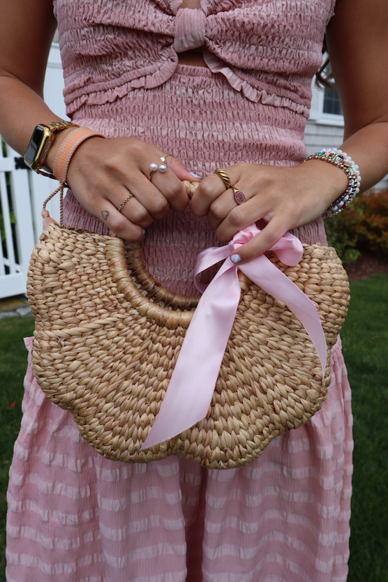 Flower Scalloped Bag