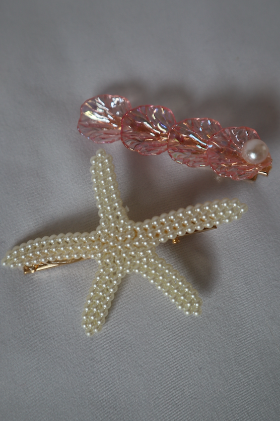 Starfish Hair Clips