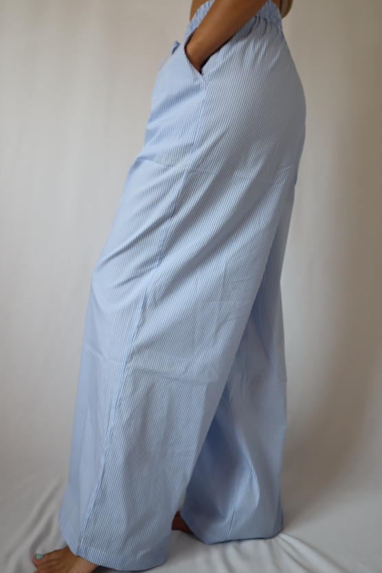 Striped Wide Leg Pants