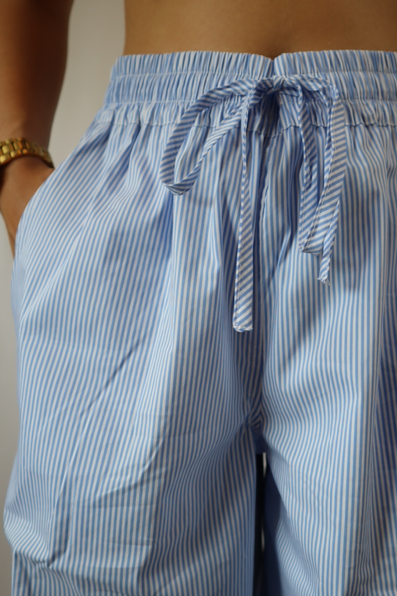 Striped Wide Leg Pants