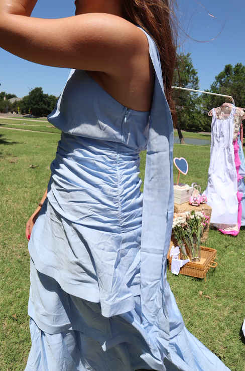 Lily Blue Maxi Dress
