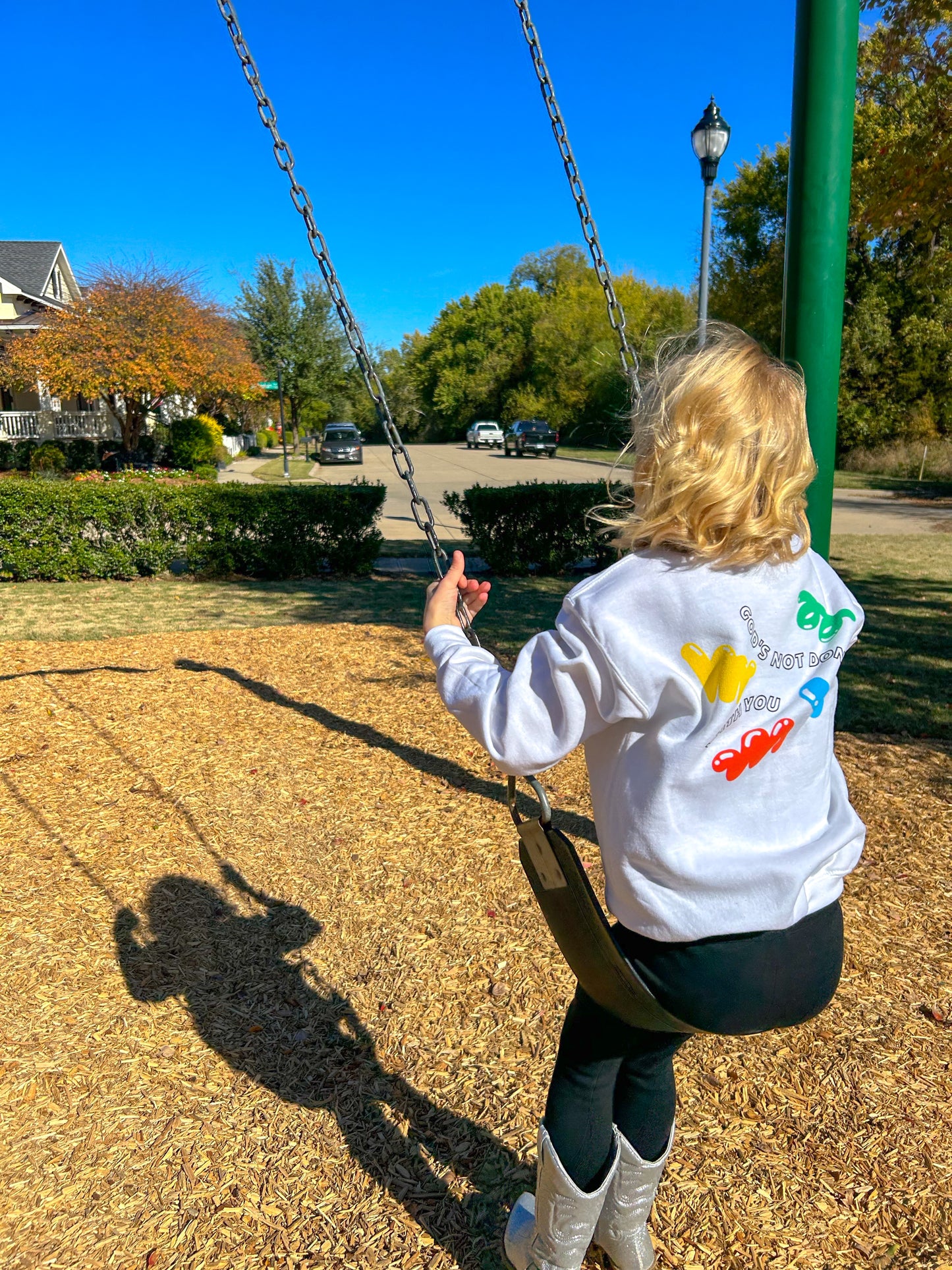 Youth "God's Not Done With You" Crewnecks