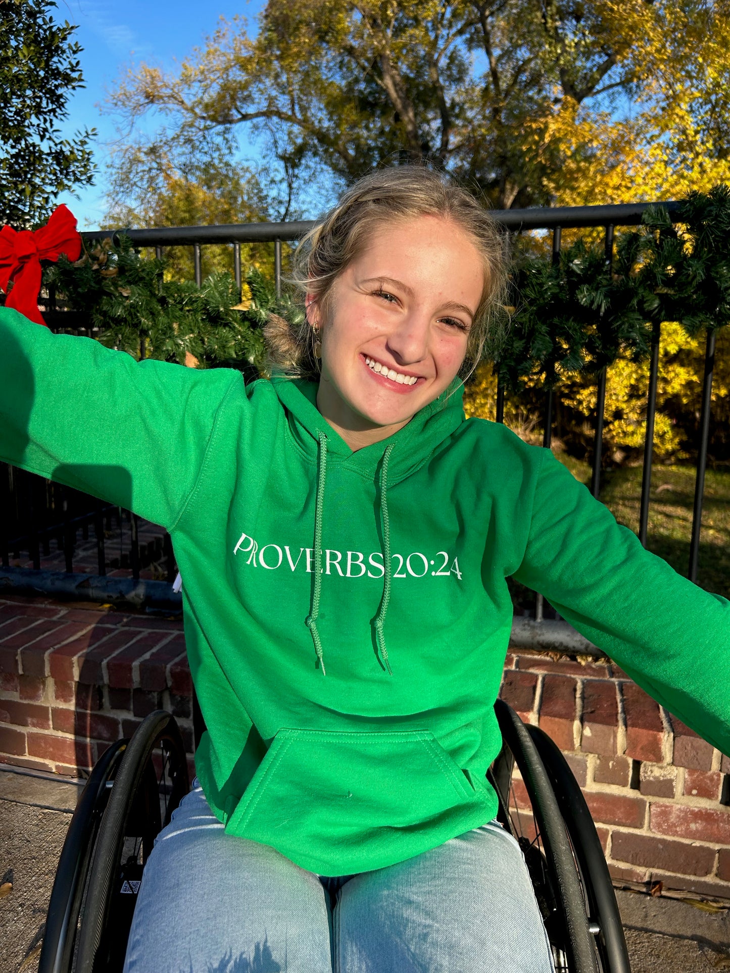 Proverbs 20:24 Sweatshirt