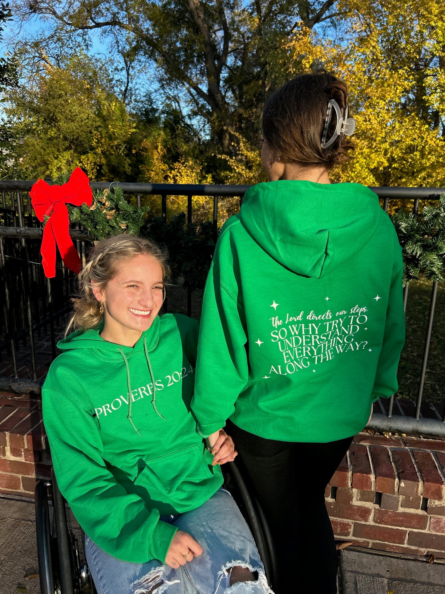 Proverbs 20:24 Sweatshirt