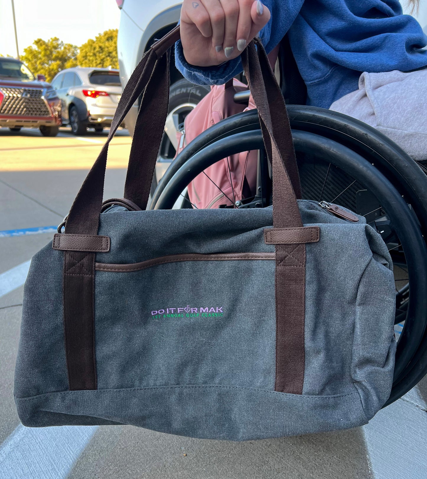 Do It For Mak Golf Travel Bag