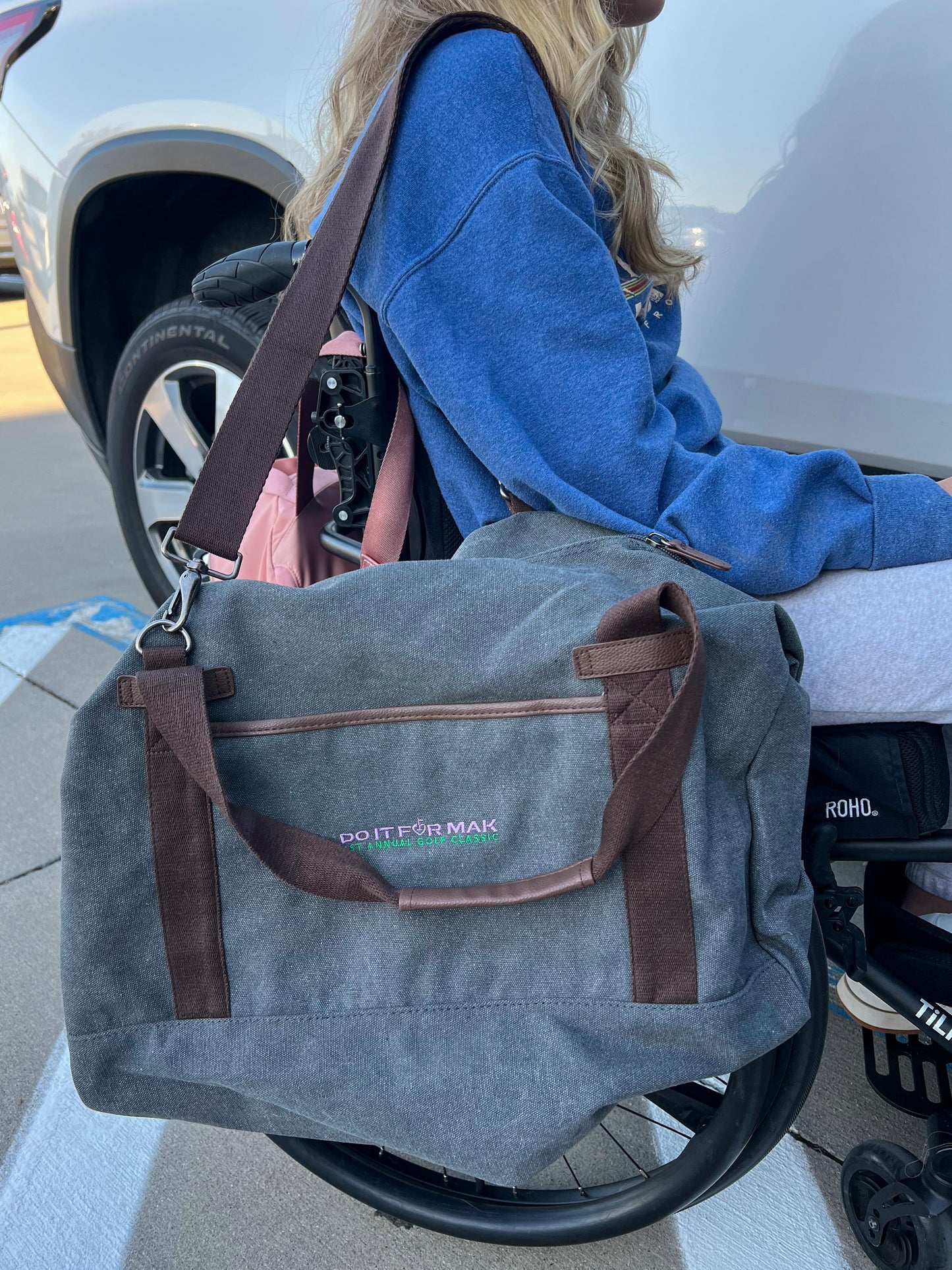 Do It For Mak Golf Travel Bag