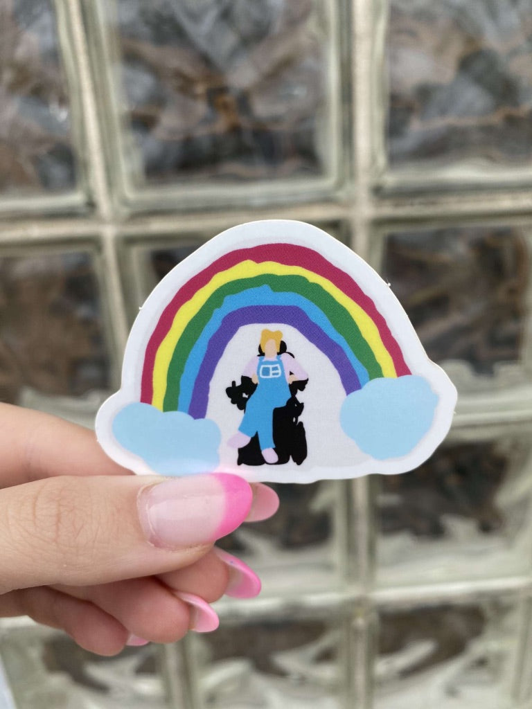 Makayla Under A Rainbow Sticker