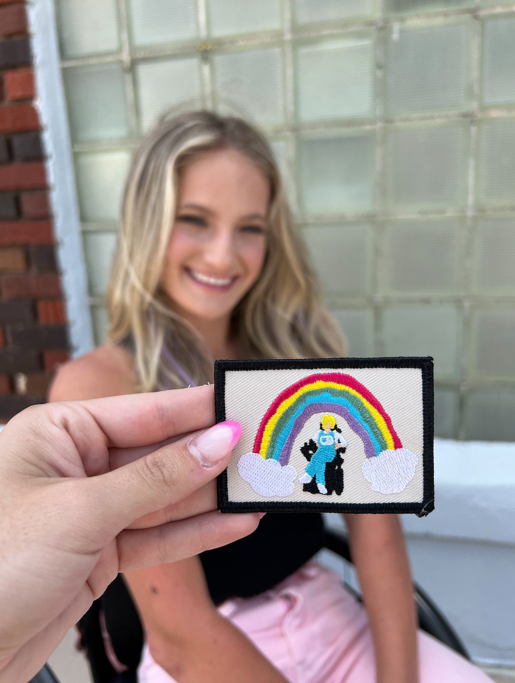 Makayla Iron On Patch