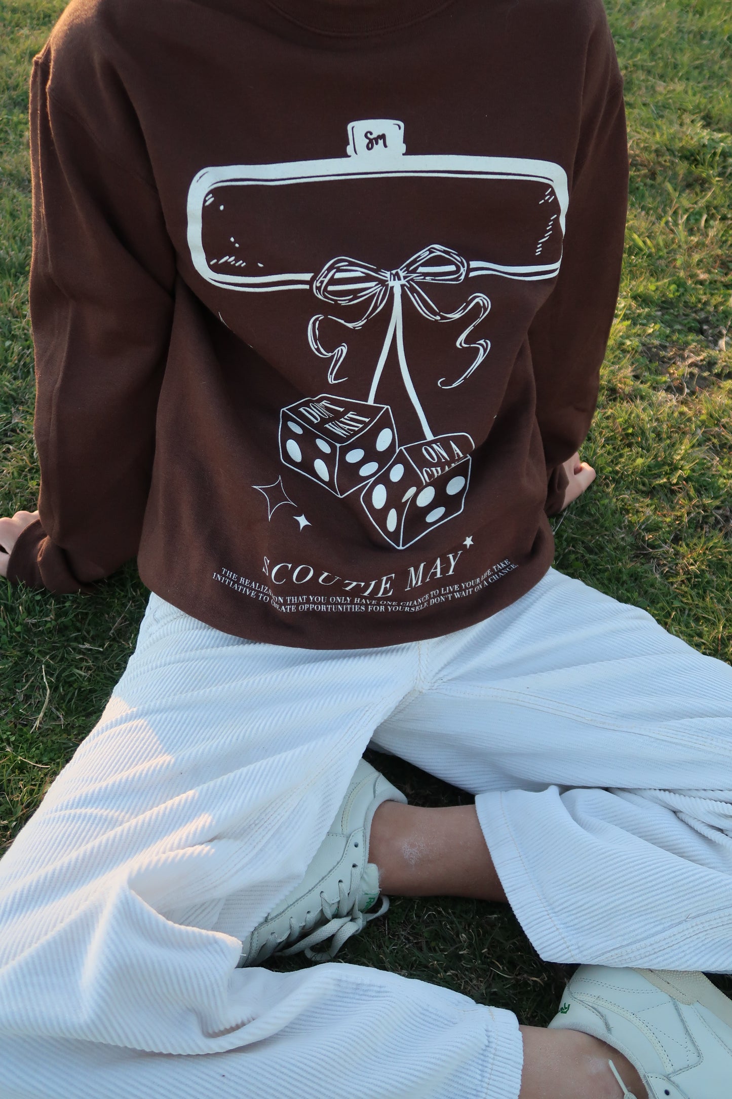 Don't Wait On A Chance Crewneck