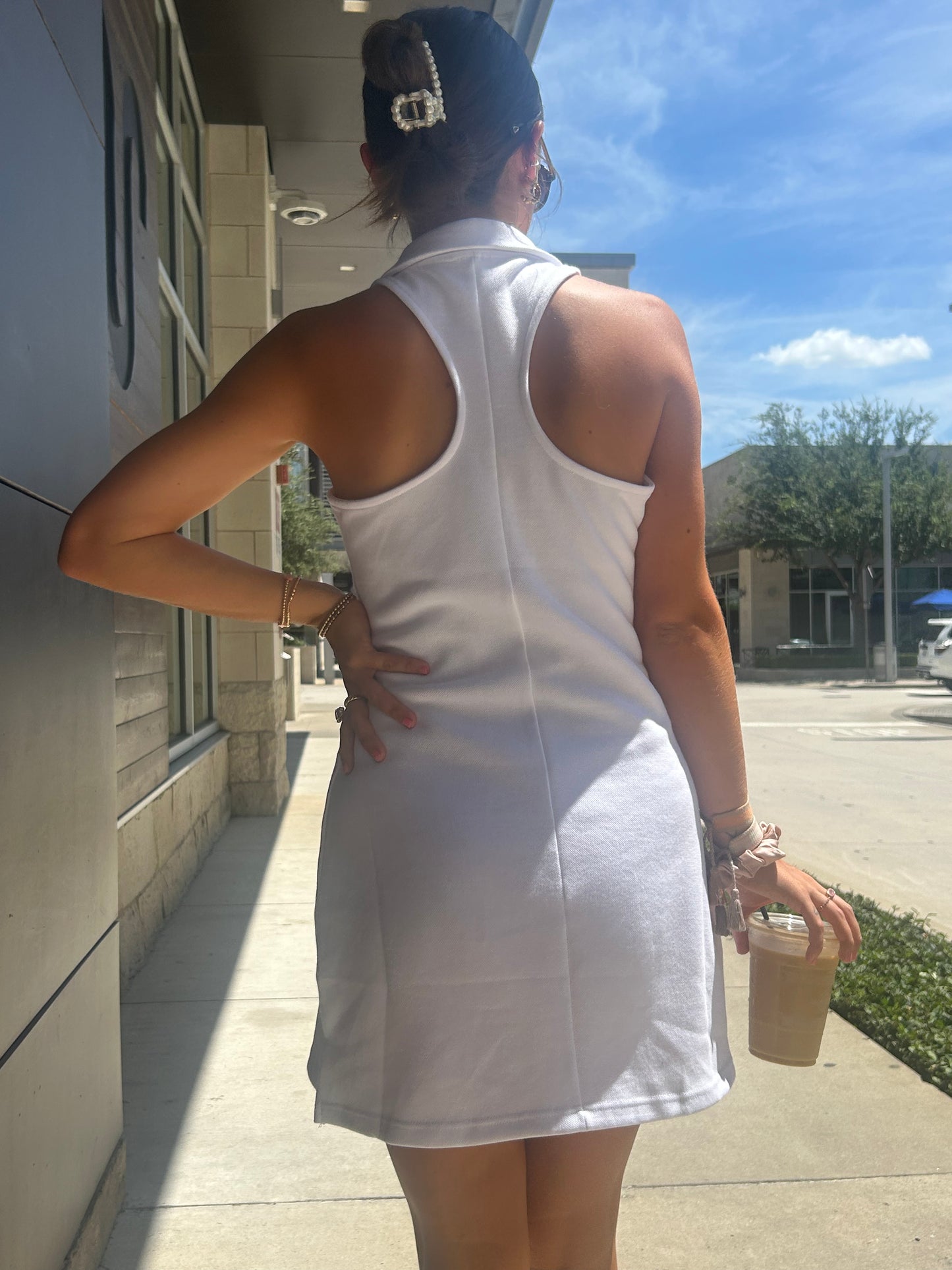 White Tennis Dress