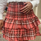 Layered Mini Skirt