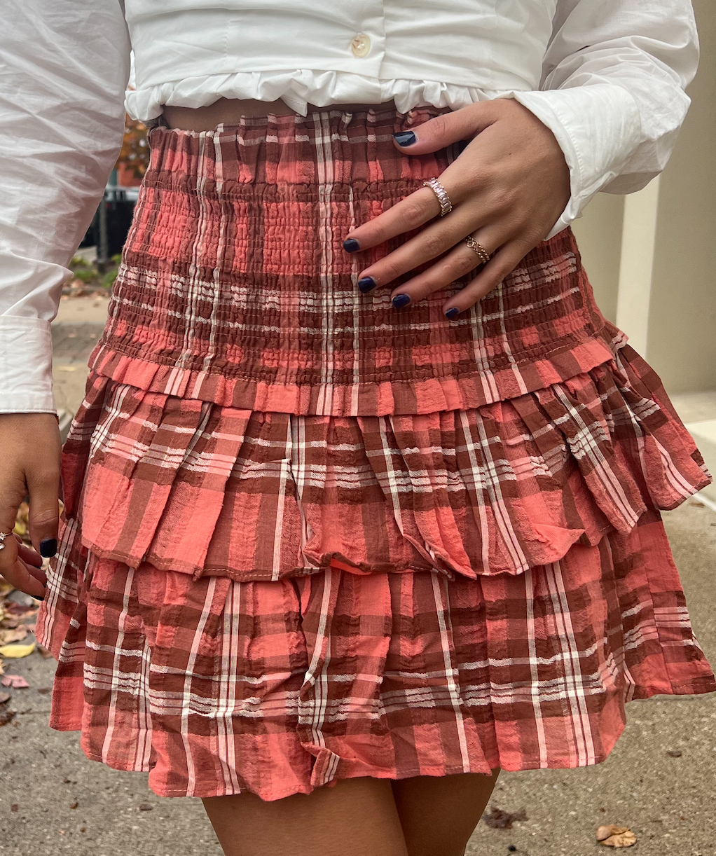 Layered Mini Skirt