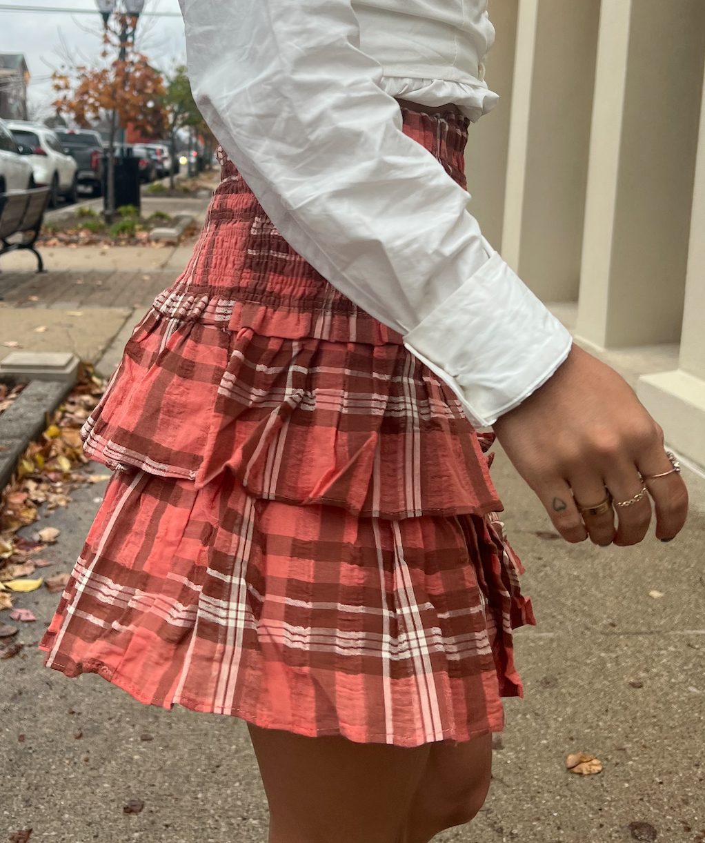 Layered Mini Skirt