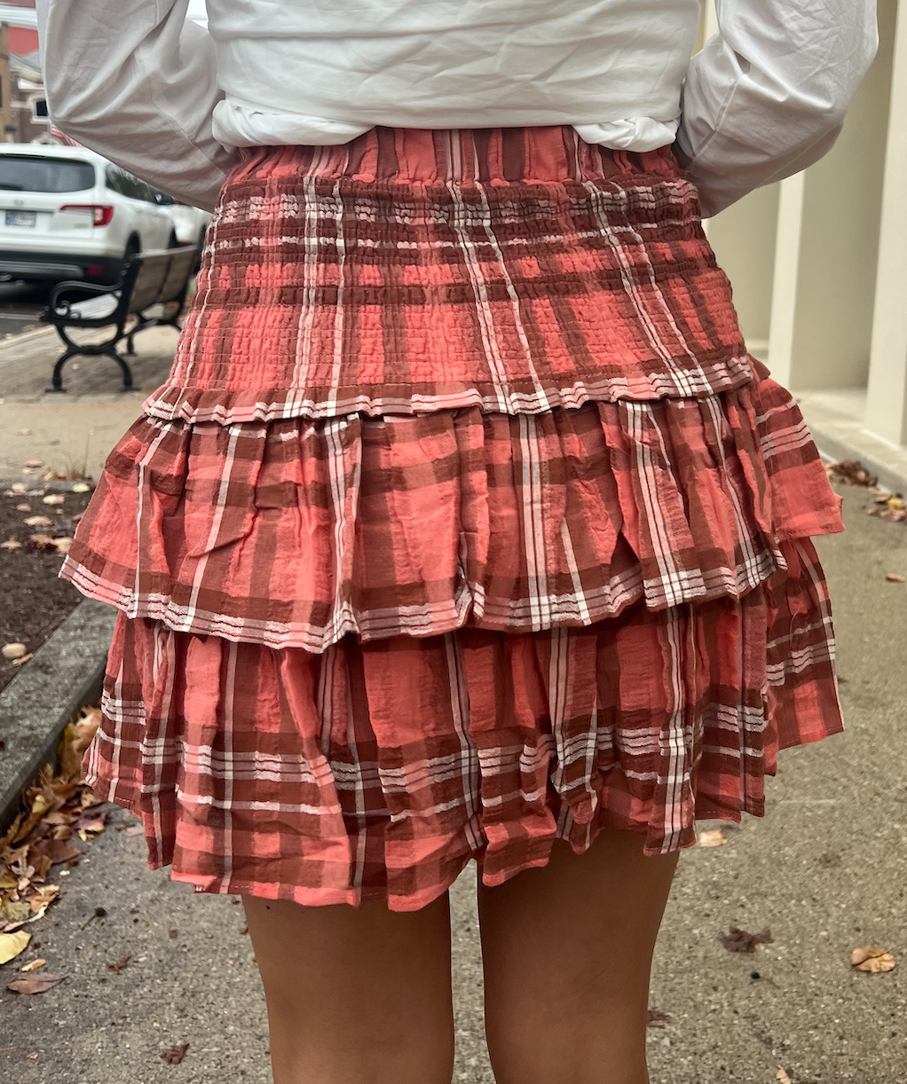 Layered Mini Skirt