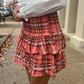 Layered Mini Skirt