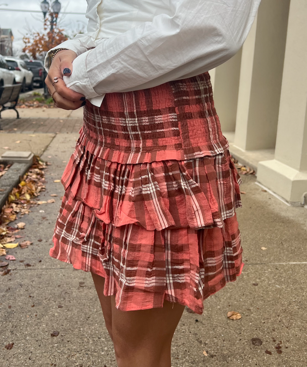 Layered Mini Skirt