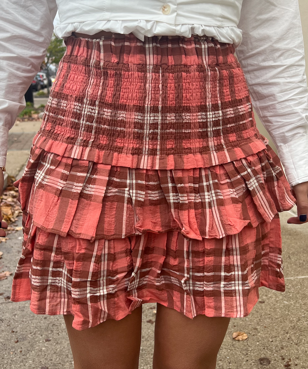 Layered Mini Skirt