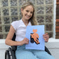 Kevin In A Wheelchair Print